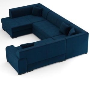 Obrazek Narożnik z funkcją spania Minos U Monolith 77 lewostronny