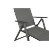 Obrazek Leżak pozycyjny z wypełnieniem Berlin szary