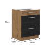 Obrazek Szafka Kuchenna VIGO Dark 60D 3S BB