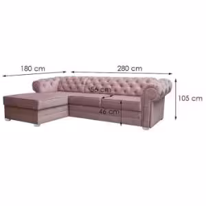 Obrazek Narożnik Valentino Kronos 27 lewostronny