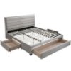 Obrazek Łóżko Toledo II CFE0007-7 champagne 180/200 