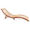 Obrazek Leżak ogrodowy drewniany składany SL006C