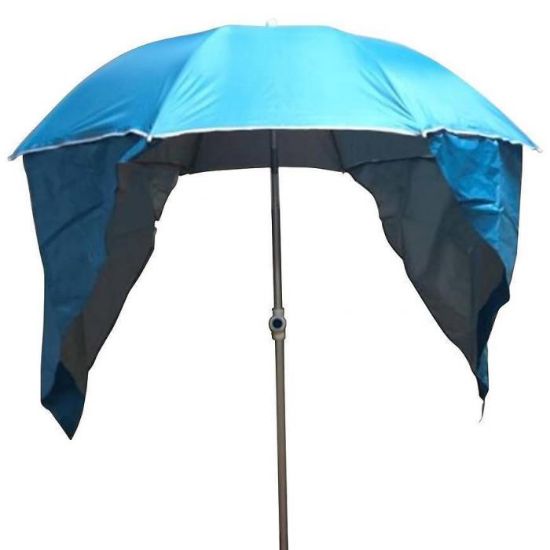 Obrazek Parasol ogrodowy 180cm niebieski 