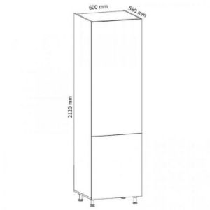 Obrazek Szafka kuchenna Gardena D60ZL grey