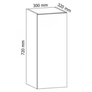 Obrazek Szafka kuchenna Gardena G30 white
