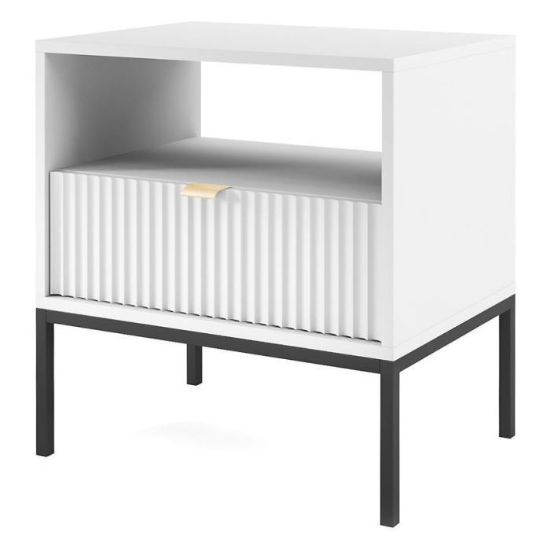 Obrazek Stolik Nocny Nova S54 Biały 