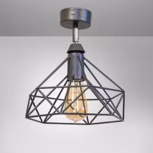 Obrazek Lampa Szach 2710/Z-B-1 czarna LW1