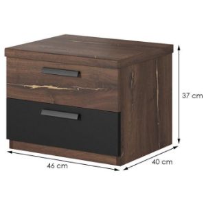 Obrazek Stolik nocny 2s Sigma 22 dąb flagstaf ciemny 