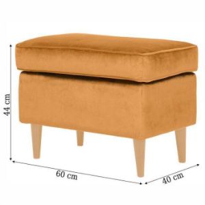 Obrazek Pufa Royal Bluvel 68/naturalne