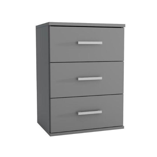 Obrazek Szafka nocna Goda III 3S grafit