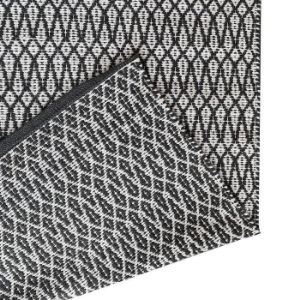 Obrazek Dywan bawełniany Chindi 0.8/1.5 Cr-1297 grey/white