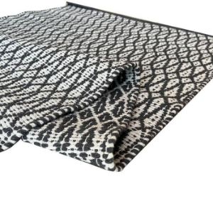 Obrazek Dywan bawełniany Chindi 0.8/1.5 Cr-1297 grey/white