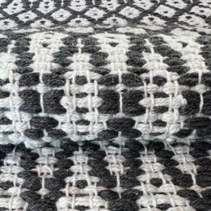 Obrazek Dywan bawełniany Chindi 0.8/1.5 Cr-1297 grey/white