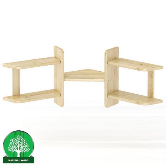 Obrazek Półka Sosna PK131-77x40x77 surowy