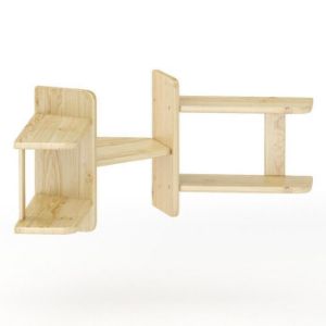 Obrazek Półka Sosna PK131-77x40x77 surowy