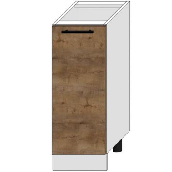 Obrazek Szafka Kuchenna Bono D30 Pl Dąb Lefkas/Biały