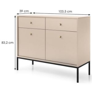 Obrazek Komoda Mono Mksz104 Beżowy