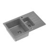 Obrazek Zlew Peter 156 Steingran szary 78x50x20 i syfon