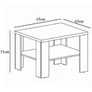 Obrazek Ława Mati II dąb sonoma