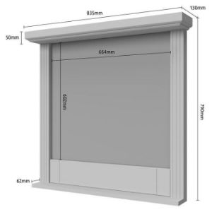 Obrazek Lustro Tara Og Grafit