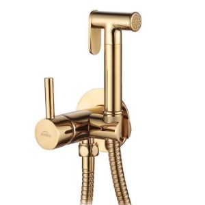 Obrazek Bateria bidetowa podtynkowa BP-00-B09 złota 