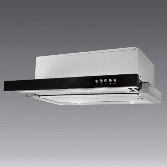 Obrazek Okap WK-7 Light glass czarny