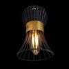 Obrazek Lampa Drut 54814-1 czarno-złoty LS1