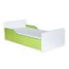 Obrazek Łóżko Bb08 Z Materacem Biały plus Zielony 