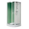 Obrazek Kabina prysznicowa półokrągła KP4/TX5B 90/190 W0 SB BPZA 2EL glass