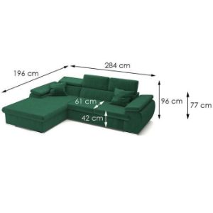 Obrazek Narożnik Polo L Kronos 19 plus poduszki Kronos 19