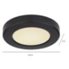 Obrazek Lampa 12379-6B D12.5 czarna