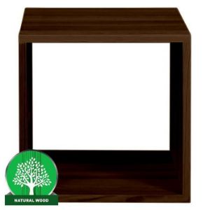 Obrazek Skrzynka box i otwarta sosna bejca brąz