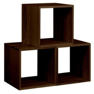 Obrazek Skrzynka box i otwarta sosna bejca brąz