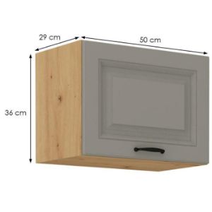 Obrazek Szafka kuchenna Stilo claygrey/artisan 50gu/36 1f