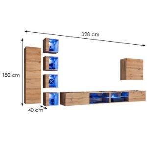 Obrazek Meblościanka Switch Xxvi Wotan