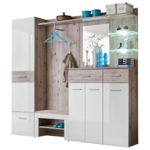 Obrazek Garderoba Gustavo IV Dąb Wellington/biały