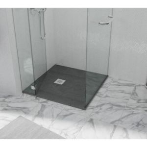 Obrazek Brodzik kwadratowy Opal 90/90/2.6 szar