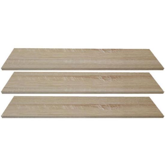 Obrazek Półki 3 szt. szafa Top 150 dąb sonoma