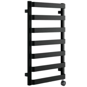 Obrazek Grzejnik łazienkowy elektryczny Meteor 850x500 czarny 