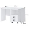 Obrazek Biurko Kiki RS-BE/KI-15 white/white 
