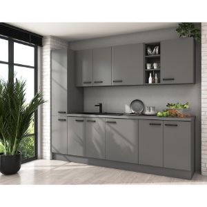 Obrazek Szafka kuchenna NESSA antracyt 50gu-36 1f