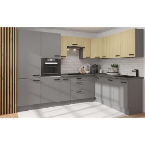 Obrazek Szafka kuchenna NESSA antracyt 50gu-36 1f