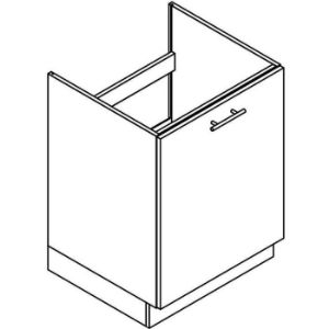 Obrazek Szafka kuchenna Denis d60zl pl dąb london/biały 