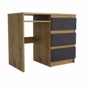 Obrazek Biurko Leo II artisan/czarny