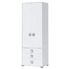 Obrazek Szafa 2D3S Kiki P23-BE/KI-15 white/white 