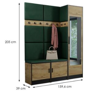 Obrazek Garderoba Roj 20 craft + Kronos 19 zielona