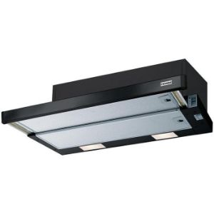 Obrazek Szafka Kuchenna Zoya W60/68 Slim Pl Z Okapem Czarnym