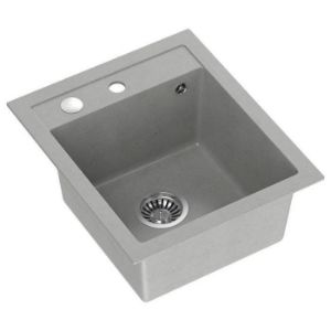 Obrazek Zlew Johnny 100 Steingran szary 43x50x20 i syfon