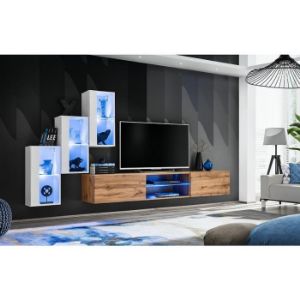 Obrazek Meblościanka Switch Xxii Biały/Wotan 