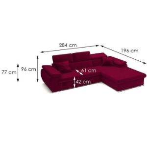 Obrazek Narożnik Polo P Kronos 02 plus poduszki Kronos 02